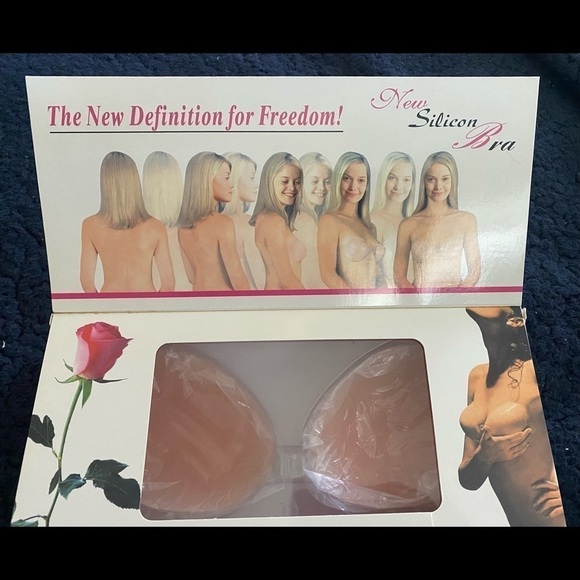 New Silicon Bra New in Box Size C - Picture 2 of 4